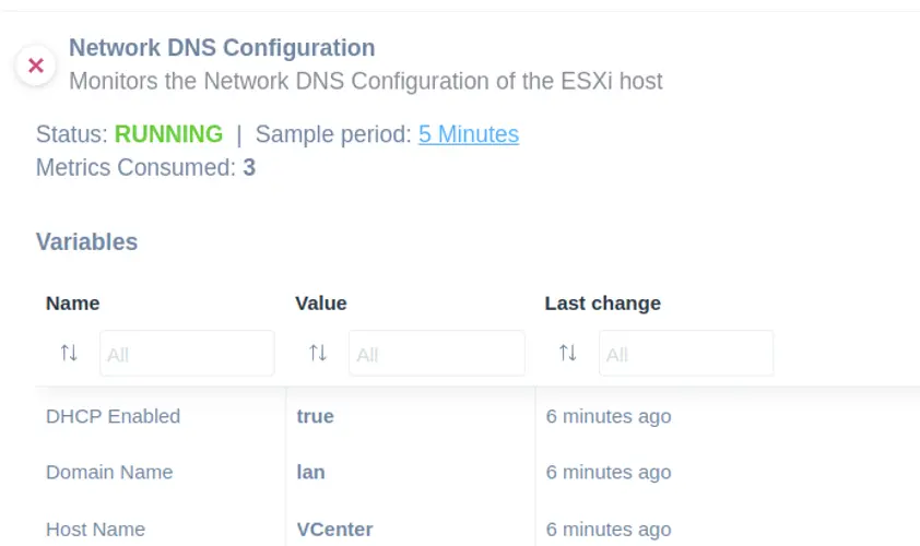 VMware ESXi Network DNS Configuration