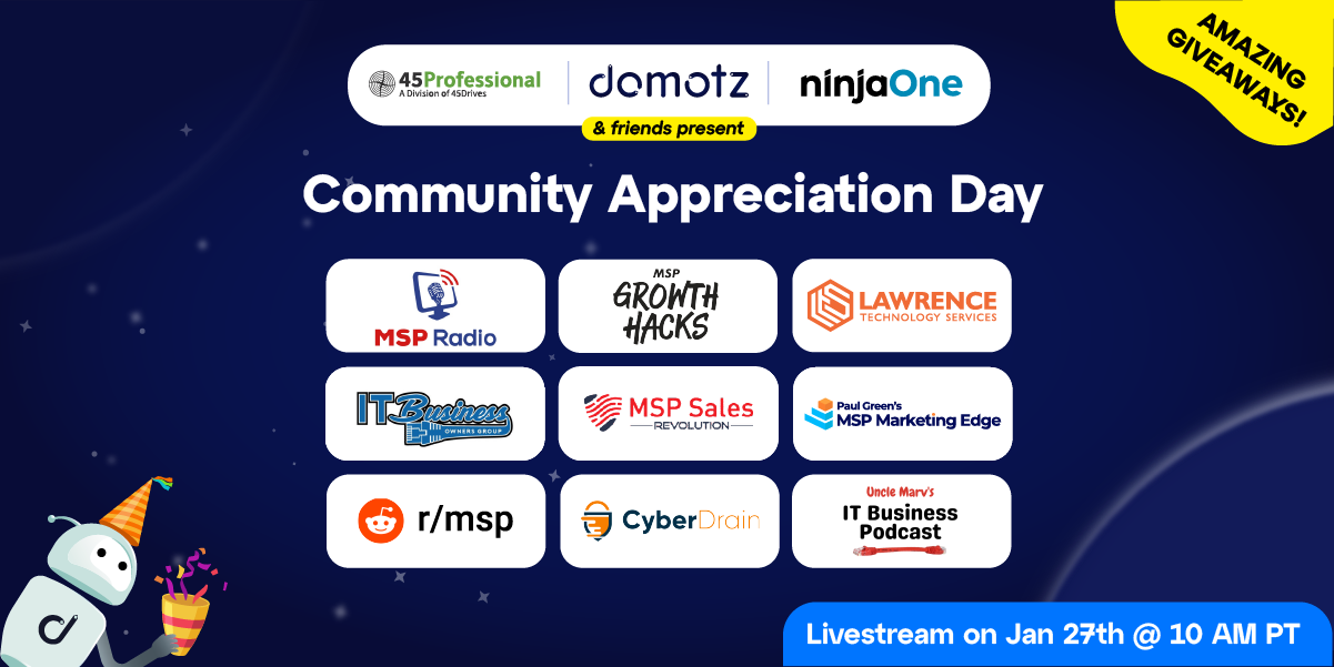 Community Appreciation Day Webinar